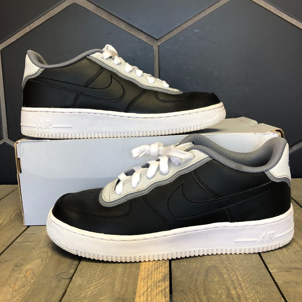 Nike Air Force 1 LV8 Double Layer Black Size 7Y